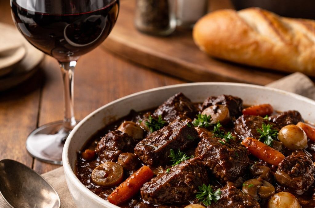 Quel vin avec un bœuf Bourguignon